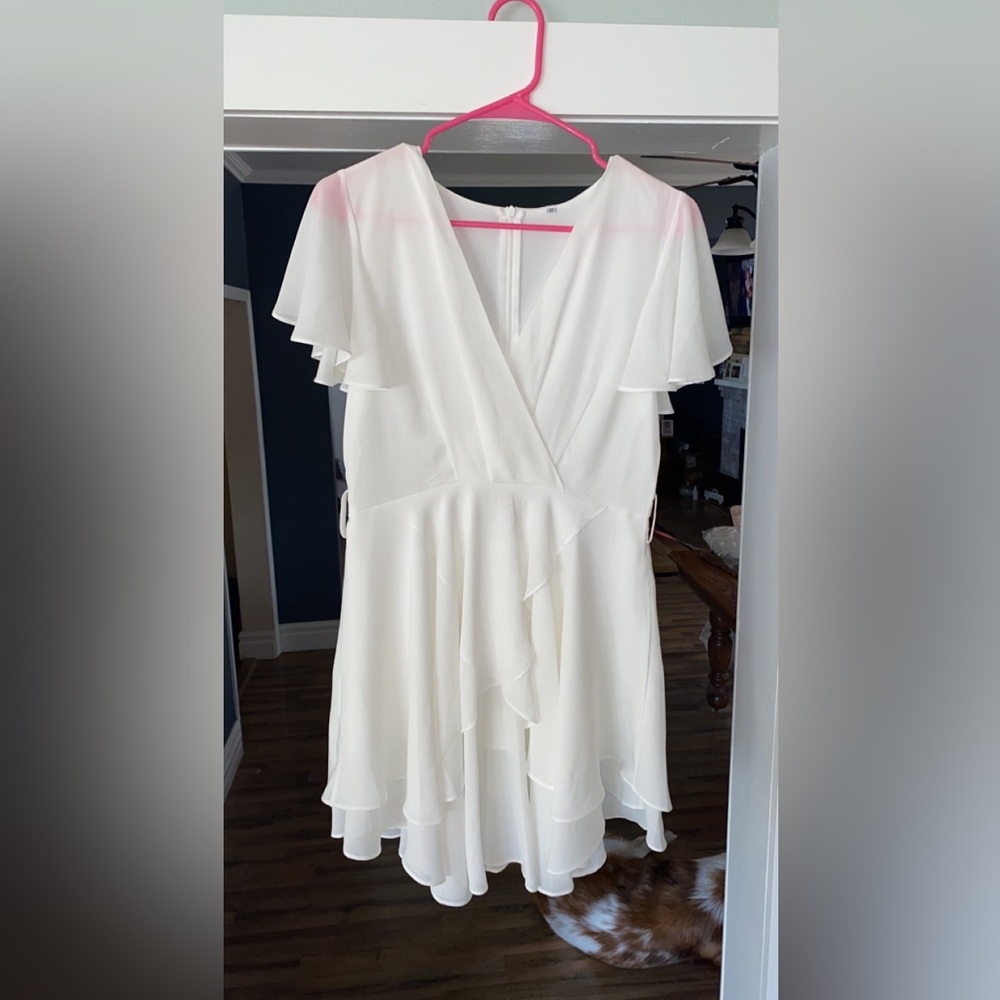 Womens white dress